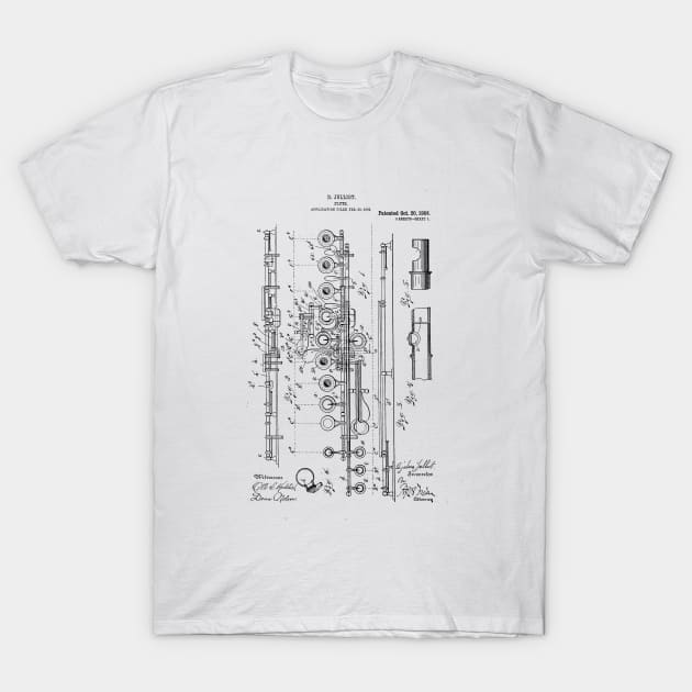 Musical patent drawing T-Shirt by skstring